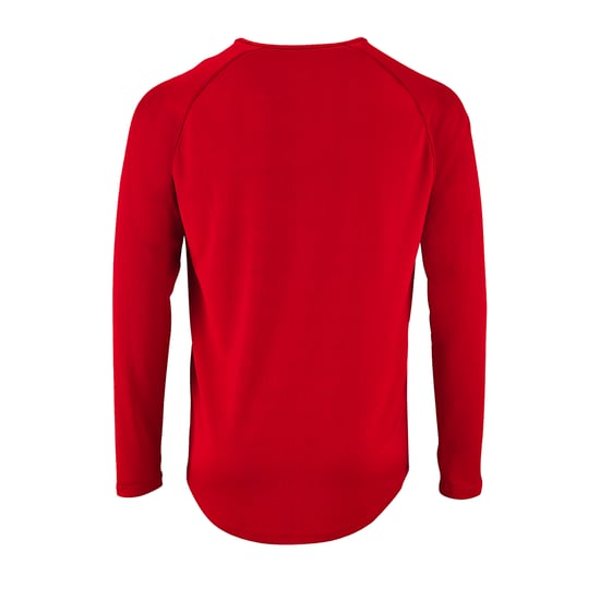 SOLS Heren Sportief T-Shirt met lange mouwen (Rood) - Image 3