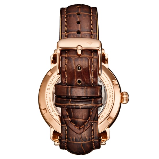 Celestial Timekeeper 1017 Dual Time Automatic Skeleton Watch