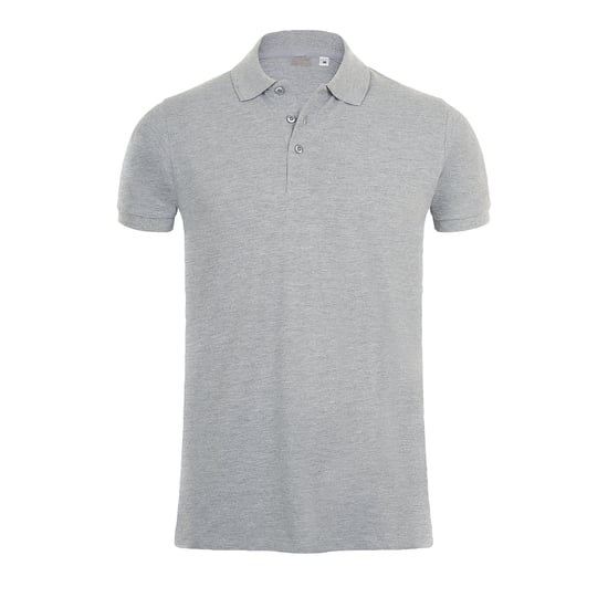 SOLS Heren Phoenix Poloshirt met korte mouwen Pique Polo (Grijze Mergel) - Image 1