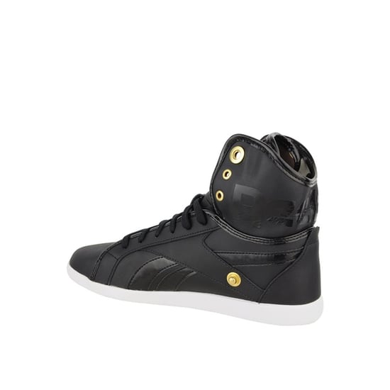 Reebok Top Down Snaps Womens Black Trainers