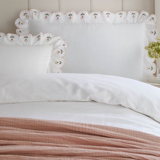 Wylder Florrie Embroidered Cotton Duvet Cover Set