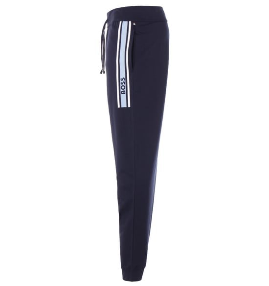 BOSS Bodywear Authentic Contrast Stripes Lounge Joggers - Dark Blue