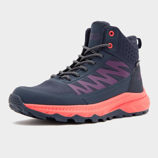 North Ridge Harlow Women's Waterproof Walking & Hiking Mid Boots with Ripstop Upper