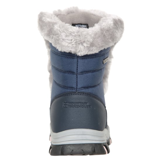 Mountain Warehouse Dames/Dames Ohio Thermische Snowboots met Korte Schacht (Blauw) - Image 2