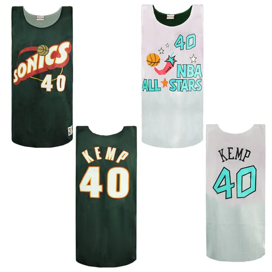 Mitchell & Ness Sonics Shawn Kemp 1196 Reversible Mesh Tank Top