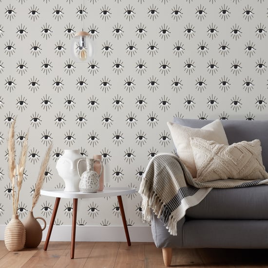 Theia Abstract Ogen Gedrukte Behang - Image 2