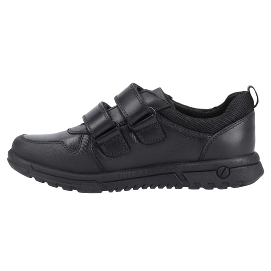 Hush Puppies Jongens Spencer Leren Schoolschoenen (Zwart) - Image 3