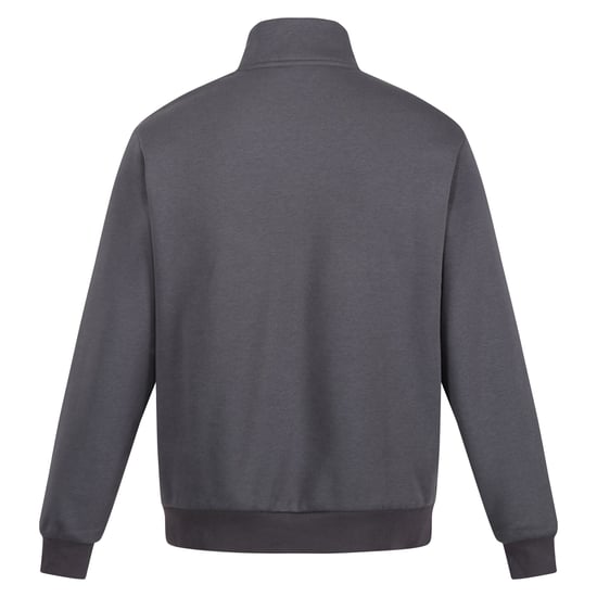 Regatta Mens Pro Quarter Zip Sweatshirt (Seal Grey)