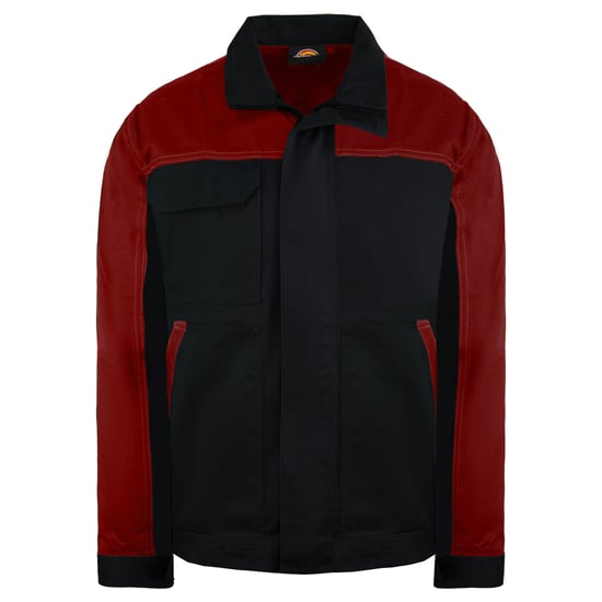 Dickies Tweekleurig Heren Zwart/Rood Everyday Jacket - Image 1