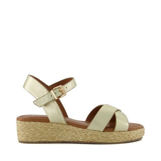 Dune Ladies WF LINNIE Wide Fit Woven Flatform Sandals Wf Linnie - Image 2