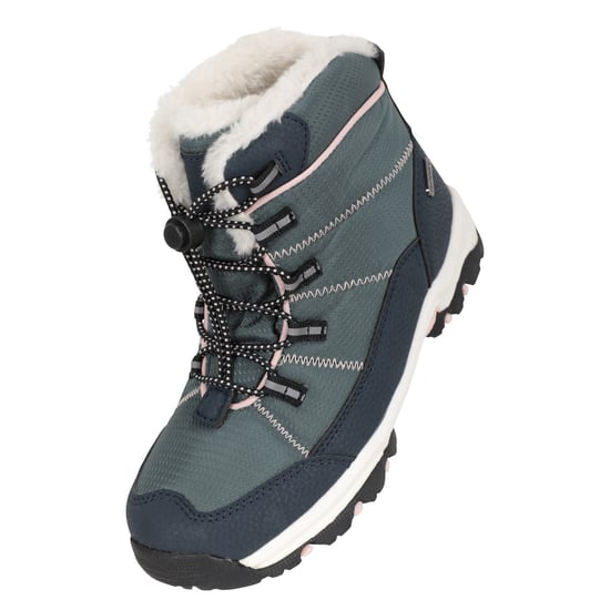 Mountain Warehouse Childrens/Kids Comet Waterproof Snow Boots (Green)