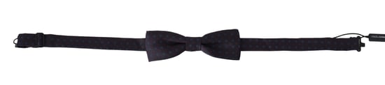Pattern Silk Adjustable Neck Bow Tie