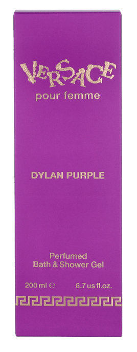 Versace Dylan Purple Pour Femme Perfumed Bath & Shower Gel200 ml. - Image 2
