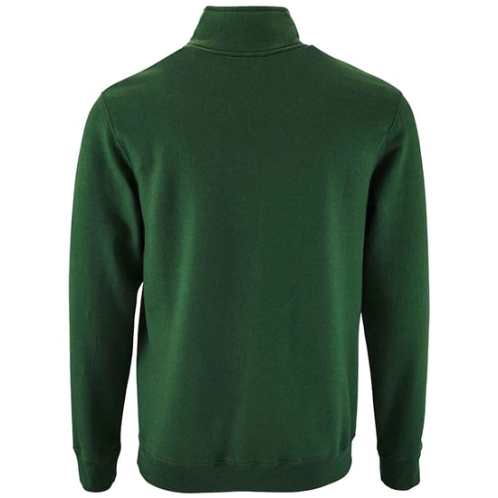 SOLS Heren Stan Zip Staande Kraag Trui (Fles groen) - Image 2