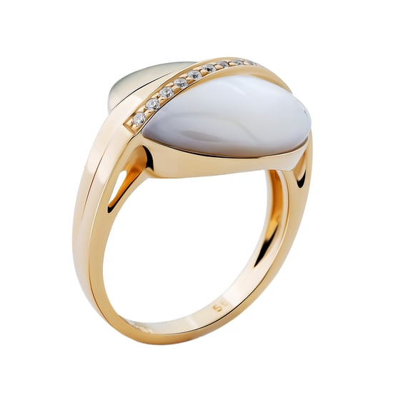Orphelia Dames 925 Sterling Zilveren Ring - Goud ZR-7506/G - Image 3