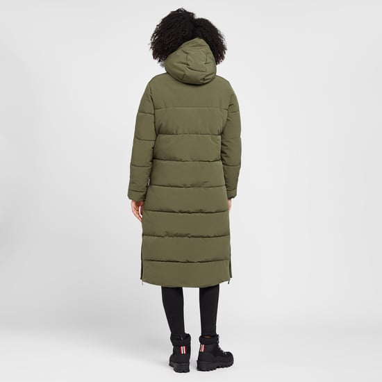 North Ridge Women's Long Line Roaming Water Repellent & Insulated Jacket with Hood