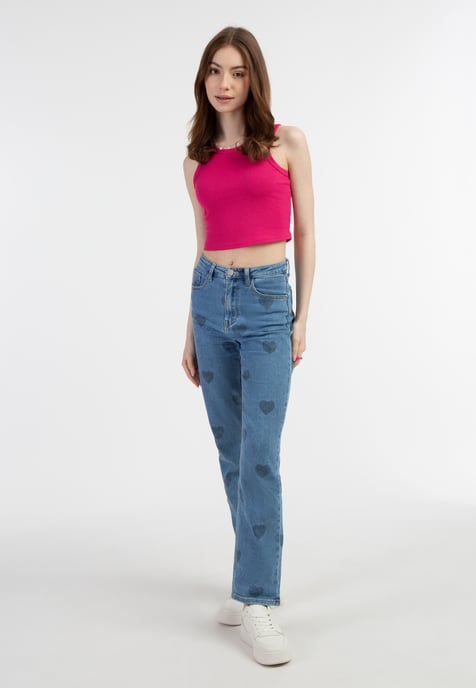 Mymo Tanktop Dames roze - Image 2