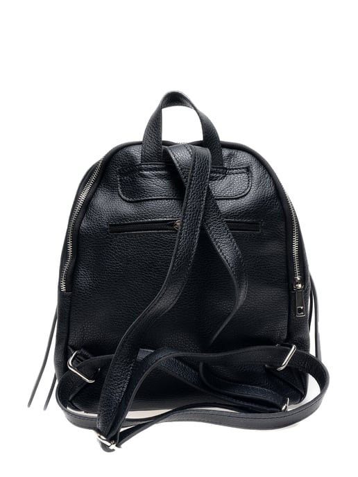 Anna Luchini SS22 AL 1677 Zwart Rundleer Tas - Image 2