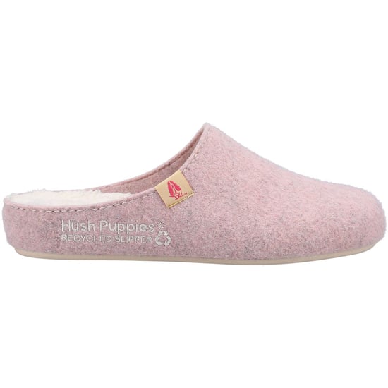 Hush Puppies The Good 90% Gerecycled RPET Polyester Damesslippers Roze - Image 4