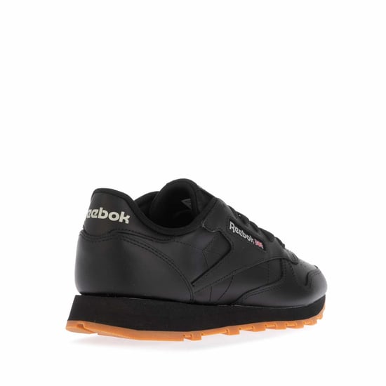 Reebok Classics Classic Leather damestrainers in zwart - Image 3
