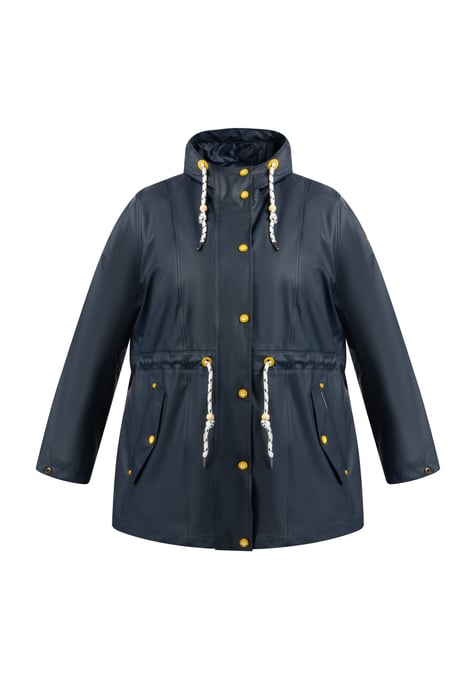 Schmuddelwedda Grote maat regenjas bridgeport Dames marine - Image 1