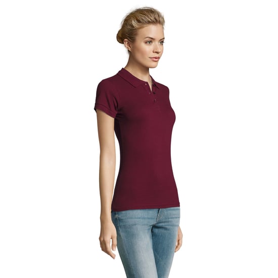 SOLS Dames/Dames Perfect Poloshirt (Bourgondië) - Image 3