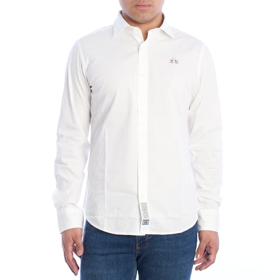 YMC002-PP483 Men's Slim Fit Long Sleeve Shirt