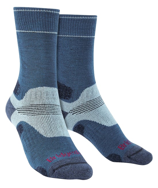 Bridgedale - Dames Wandelsokken Midgewicht Merino - Blauw / Luchtblauw - Image 1