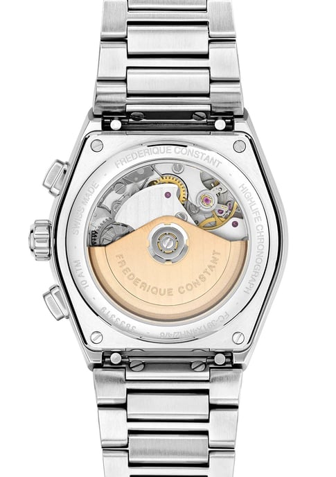 Frédérique Constant Highlife Chronograph Automatic Men's Silver Watch FC-391B4NH6B