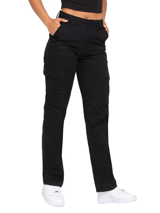 Enzo | Womens Cargo Jeans