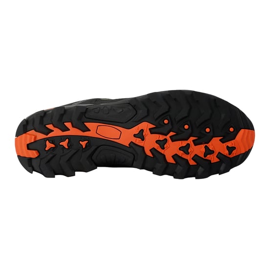 Regatta Mens Samaris III Low Walking Shoes (Cypress Green/Blaze Orange)