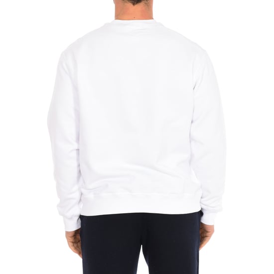 Heren sweatshirt met lange mouwen en ronde hals S71GU0448-S25042 - Image 3