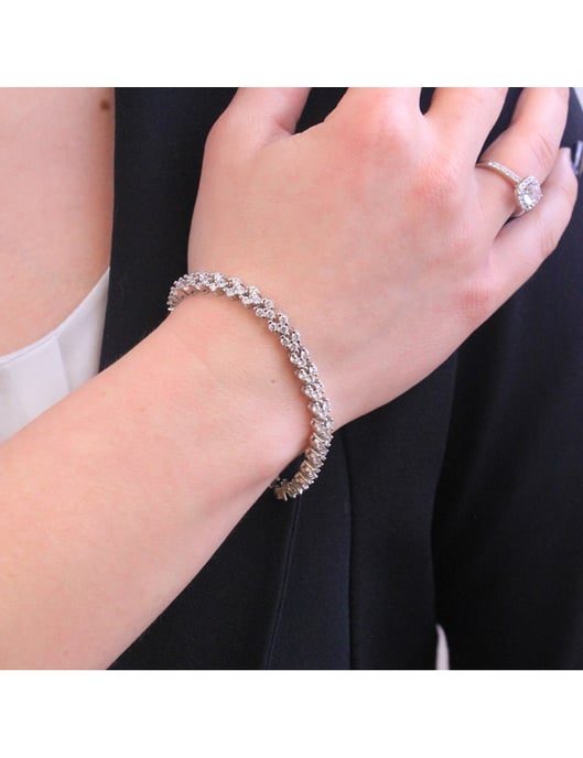 Prinses Armband - Witte Zirkoon - Image 2
