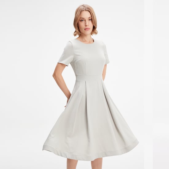Fit-and-flare klassieke jurk - Image 1