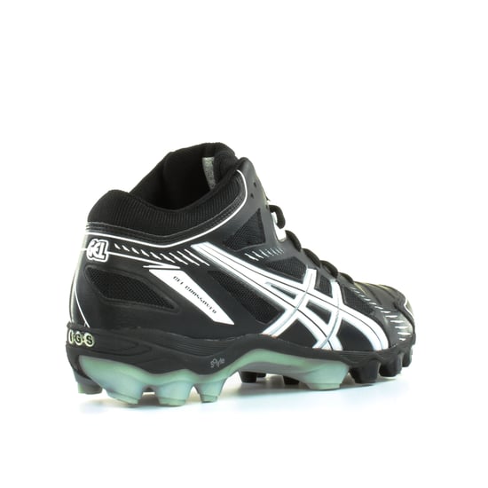 Asics Gel-Crossover 5 Turf Zwart Wit Synthetisch Heren Sportschoenen - Image 6