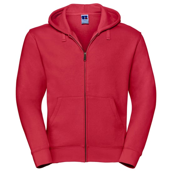 Russell Heren Authentic Full Zip Hoodie (Klassiek rood) - Image 1