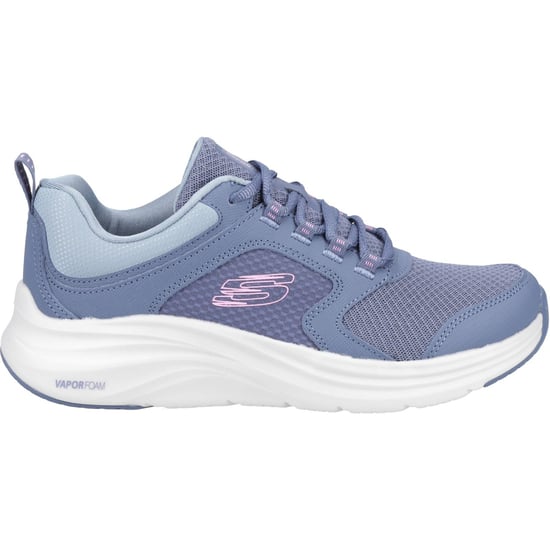 Skechers Vapor Foam Textile Damestrainers Slate/Roze - Image 4