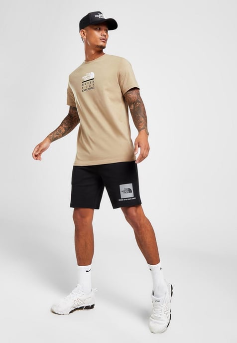 The North Face Small Box Reflecterende Logo Short in Zwart - Image 6