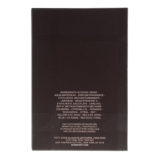 Burberry For Men Edt Spray 100ml. - Image 4