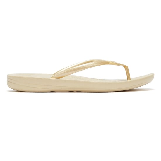 Fitflop IQushion Ergonomische Dames Gouden Teenslippers - Image 5