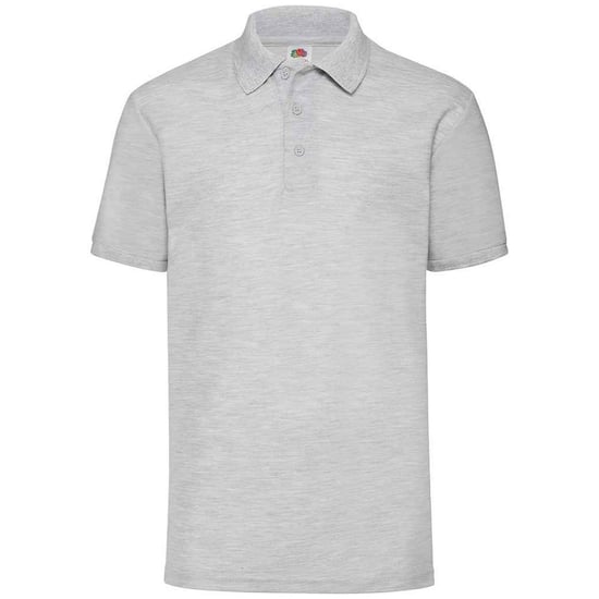 Fruit of the Loom Heren Piqué Polo Shirt (Heide Grijs) - Image 1