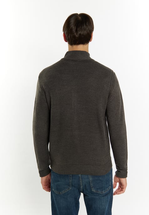Mo Vest Heren donkergrijs gem - Image 4