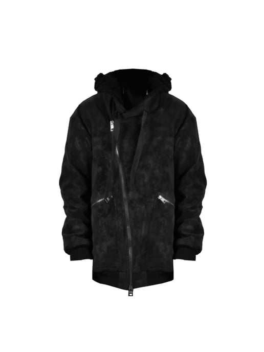 La Haine Inside Us jas LM077 Mannen zwart - Image 1