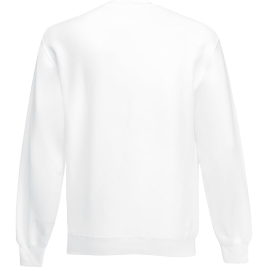 Fruit Of The Loom Heren Set-In Belcoro® garen Sweatshirt (Wit) - Image 2
