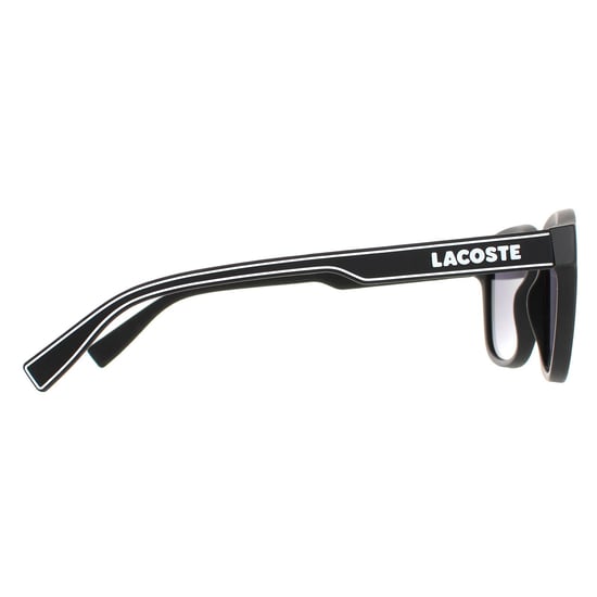 Lacoste Rectangle Mens Matte Black Grey L966S