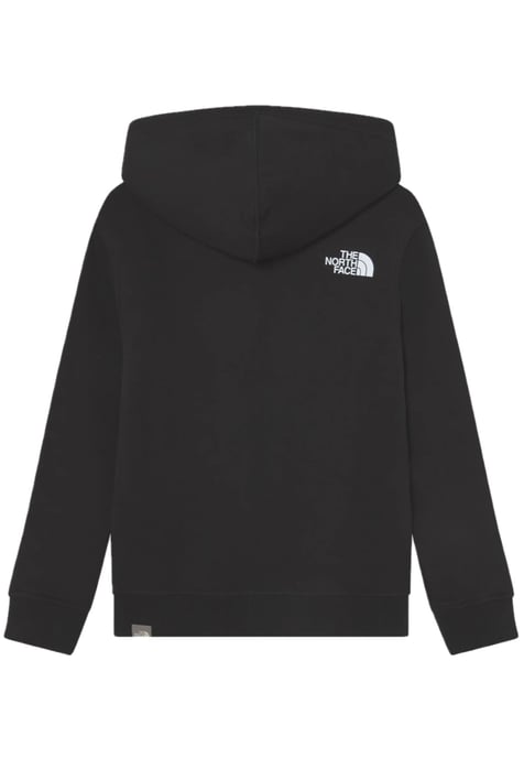 The North Face Unisex Hoodie met grafische print voor kinderen, zwart - Image 2