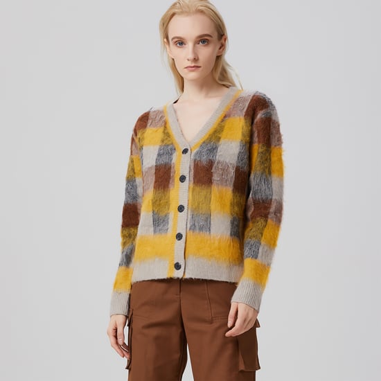 Vest met ruitpatroon - Image 1