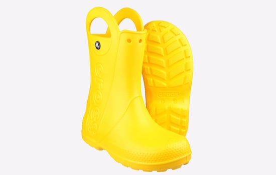 Crocs Handle It Rain Thermoplastische Gele Regenlaarzen - Image 4