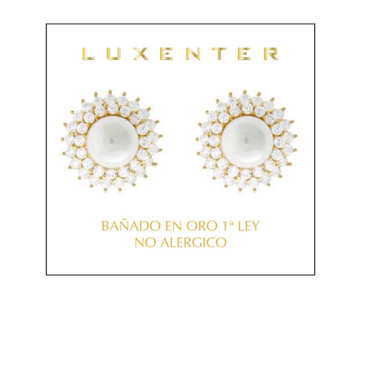 Luxenter Kiver oorbellen afgewerkt in 18K geel goud - Image 3
