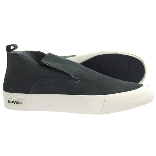 Seavees Huntington Middle Deep Navy Suede Blue Mens Shoes